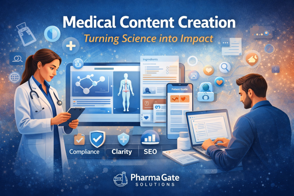 Medical Content Creation in Healthcare